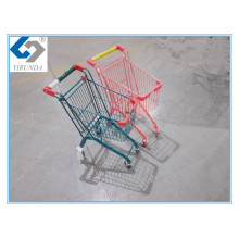 Colourful Mini Shopping Trolley with Metal Frame